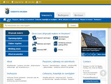 Tablet Screenshot of heumen.nl